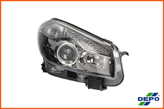 26010-BR00A<br>KOMPLE FAR "HALOGEN" 2. VERSİYON  "SAĞ"<br>QASHQAI-J10E - Gümüş Otomotiv