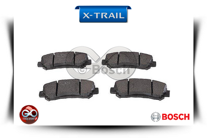 Fren balatası takımı (4 parça), koyu gri sürtünme yüzeyli metal plakalı